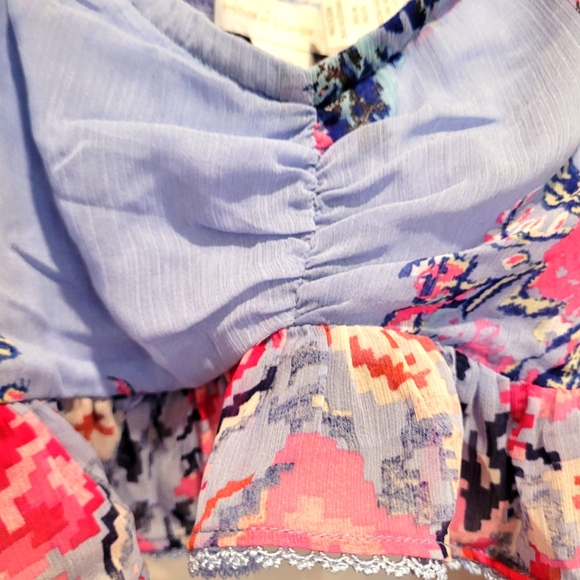 House of Harlow 1906 Cropped Ruffled/Ruched Top, Size S - Picture 5 of 6